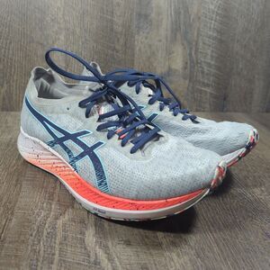 Asics Men's Magic Speed Gray Mesh Running Shoes 11.5 Celebration of Sport Pack